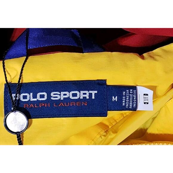 Ralph Lauren Sport Men's Red Rocks 2 Colorblock Packable Anorak Jacket Size Med. - Picture 9 of 11